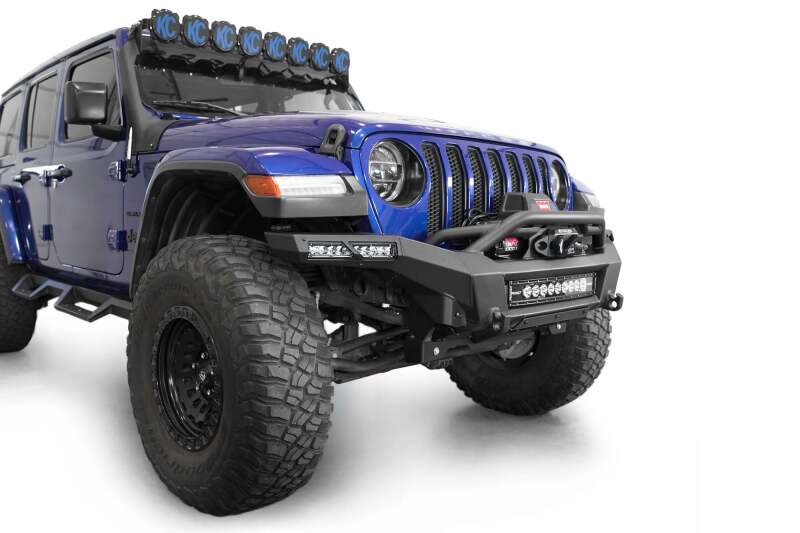 Addictive Desert Designs18-24 Jeep Wrangler JL / 18-24 Jeep Gladiator JT Phantom Winch Front Bumper
