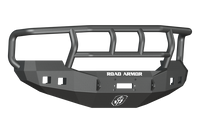 Road Armor 05-07 Ford F-250 Stealth Front Winch Bumper w/Titan II Guard Wide Flare - Tex Blk