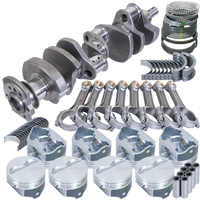 Eagle Chevy 350 1Pc 3.750in Crank 5.700in I-Beam Rods 4.000in Pistons 153 Tooth FP Balanced Assembly