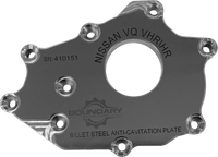 Boundary Nissan VQ DE 3.5L Steel Anti-Cavitation High Flow Billet Back Plate
