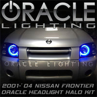 Oracle 02-04 Nissan Xterra LED Headlight Halo Kit - Red