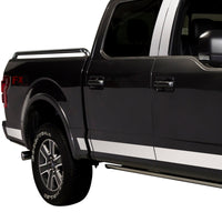 Putco 09-14 Ford F-150 Super Crew 6.5 Short Box - 7in Wide - 12pcs Stainless Steel Rocker Panels