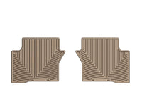 WeatherTech 10+ Honda Crosstour Rear Rubber Mats - Tan