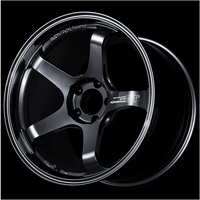Advan GT Beyond 18X10.5 +32 5x112 Racing Titanium Black Wheel
