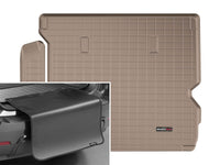 WeatherTech 2017+ Land Rover Discovery Cargo Liners w/ Bumper Protector - Tan