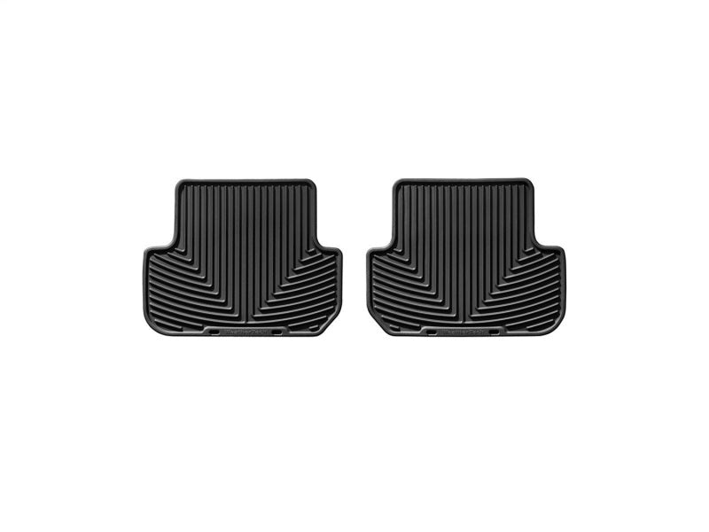 WeatherTech 98-02 Mercedes-Benz CLK320 Rear Rubber Mats - Black