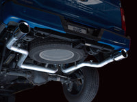 AWE Tuning 0FG 21+ Ford F150 Dual Split Rear Exhaust - 5in Chrome Silver Tips