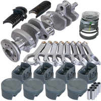 Eagle Chevy 350 3.750in Crank 5.700in H-Beam -16cc Inv Dome 4.060in Pistons Rotating Assembly