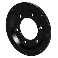 Wilwood Import Built Shelby CSX6000 6in x 4.25in - 8in x 7in Front Rotor Adapter - Black - 2 Pack