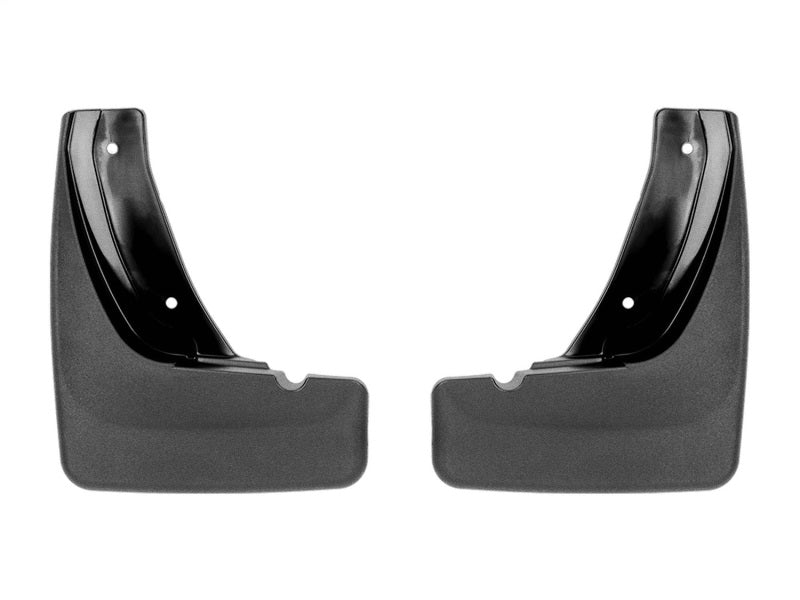 WeatherTech 22-23 Hyundai Santa Cruz (Does Not Work w/Fender Flares) No Drill Front MudFlaps - Black