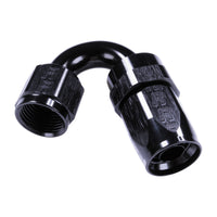 Russell 8AN ProClassic 150 Degree Hose End - Black