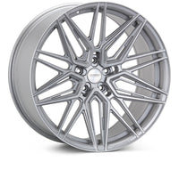 Vossen HF-7 19x9.5 / 5x112 / ET25 / 66.56 / Deep - Satin Silver Wheel