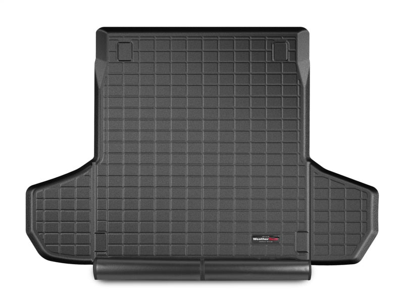 WeatherTech 2018+ Porsche Panamera Cargo With Bumper Protector - Black