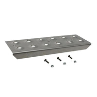 Westin 11in Step Plate w/screws (Set of 2)- Stainless Steel