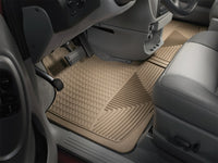 WeatherTech 03 Chrysler Voyager Short WB Front Rubber Mats - Tan