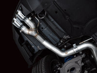 AWE 2024 Ford Mustang GT Fastback S650 RWD Track Edition Cat-Back Exhaust w/ Quad Chrome Silver Tips