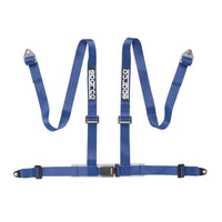 Sparco Belt 2 Inch Blue 4Pt Bolt-In