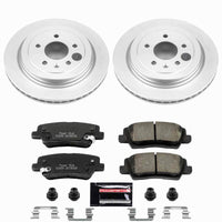 Power Stop 13-18 Cadillac ATS Rear Z23 Coated Brake Kit