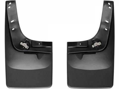 WeatherTech 15-19 Cadillac Escalade No Drill Mudflaps - Black