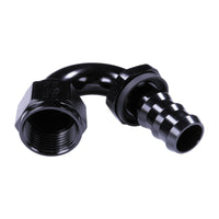 Russell 12AN Twist-Lok 150 Degree Hose End - Black