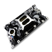 Edelbrock Chevy Vortec SB Performance EPS Manifold - Black Plasma Finish