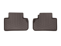 WeatherTech 2019+ Audi Q5 Rear 2nd Row (2-Piece Floor Liner)- Cocoa