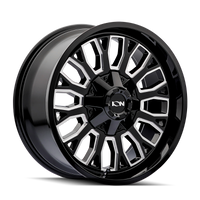 ION Type 152 20x9 / 5x127 BP / 0mm Offset / 87.1mm Hub Black/Milled Wheel