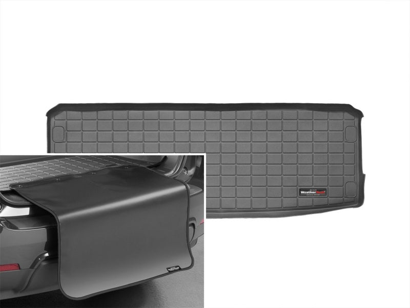 WeatherTech 04-15 Nissan Armada Cargo Liner w/ Bumper Protector - Black
