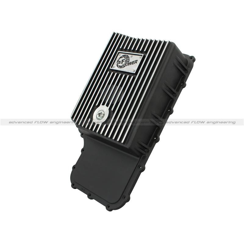 aFe Transmission Pan (Raw); Ford F-150 Trucks 6R80 09-15