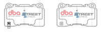 DBA 05-06 Ford GT Rear Street Series Brake Pads