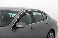 Husky Liners 07-11 Honda CR-V Ventvisor Low Profile (6pc) - Chrome