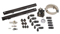 Aeromotive 86-98 Ford Mustang GT 5.0L Bolt-On Fuel Rail Kit - Black