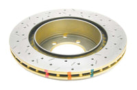 DBA 03-05 Evo 8/9 Rear Drilled & Slotted 4000 Series Rotor