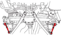 SPC Performance 05-10 Ford Mustang (V6/V8) Rear Adjustable Trailing Arms