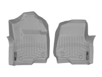 WeatherTech 2017 Ford Super Duty (Super Cab / Crew Cab) Front FloorLiners - Grey
