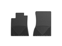 WeatherTech 08-13 Cadillac CTS Front Rubber Mats - Black