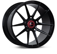 Vossen x Novitec NF10 21x9.5in - 5x114.3 BP - ET33 - Gloss Black Ferrari F12 Front Wheel