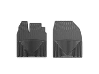 WeatherTech 07-12 Ford Edge Front Rubber Mats - Black