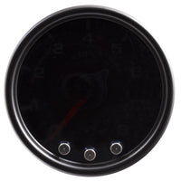 Autometer Spek-Pro Gauge Trans Temp 2 1/16in 300f Stepper Motor W/Peak & Warn Blk/Smoke/Blk