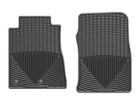 WeatherTech 10-12 Ford Mustang Front Rubber Mats - Black