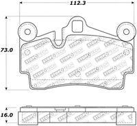StopTech Street Touring Brake Pads