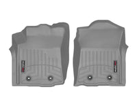 WeatherTech 2018+ Toyota Tacoma Front FloorLiner - Grey (Manual Trans Only)