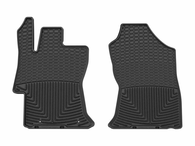 WeatherTech 18-23 Subaru Crosstrek 1st Row Front All-Weather Floor Mats - Black