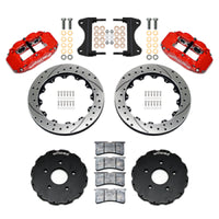 Wilwood 14-19 Chevrolet Corvette C7 Forged Narrow Superlite 6R Front BBK - 13.06 Rotor SRP - Red