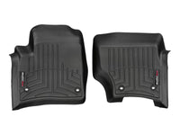 WeatherTech 03-10 Porsche Cayenne Front FloorLiner - Black