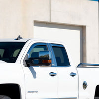 Putco 19-20 Chevy Silv Fits Double Cab and Crew Cab - Bow Tie Etching