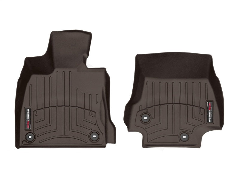 WeatherTech 2018+ Lexus LS Front FloorLiner - Cocoa