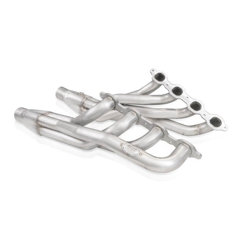 Stainless Works 2020-21 Silverado HD 6.6L 1-7/8in Long Tube Header Kit Performance Connect