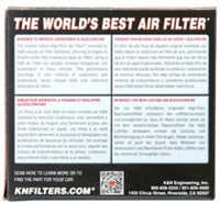 K&N Universal Air Filter 1-13/16in FLG / 3in Bottom / 2in Top / 3in Height