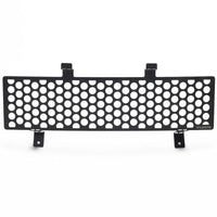 Putco 11-16 Ford SuperDuty - Stainless Steel Black Punch Design Bumper Grille Inserts